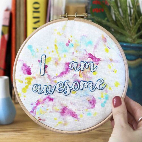 Awesome StephieAnn Embroidery Stitch Craft Kit