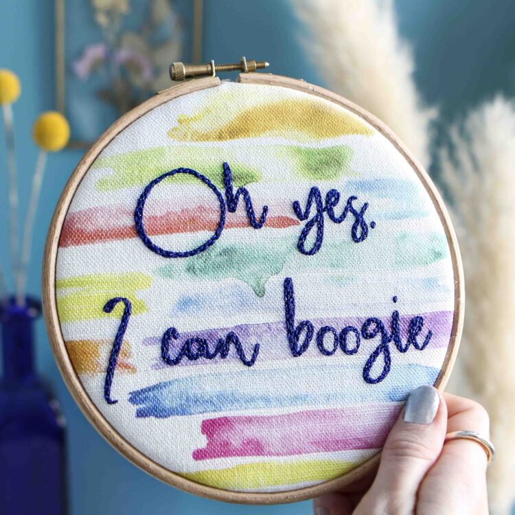 Boogie StephieAnn Embroidery Stitch Craft Kit