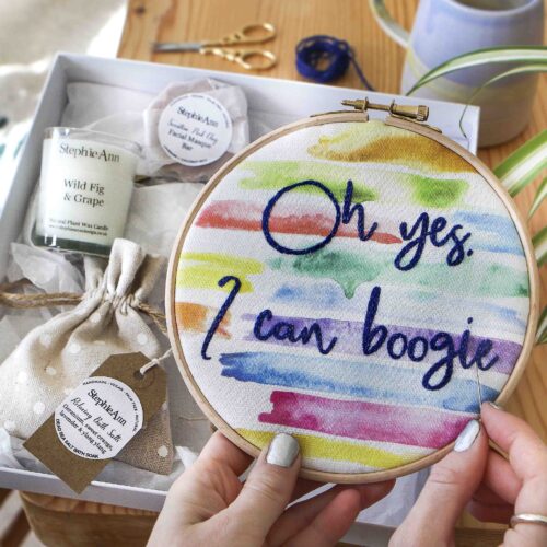 Relax and Craft Embroidery Stitch Kit