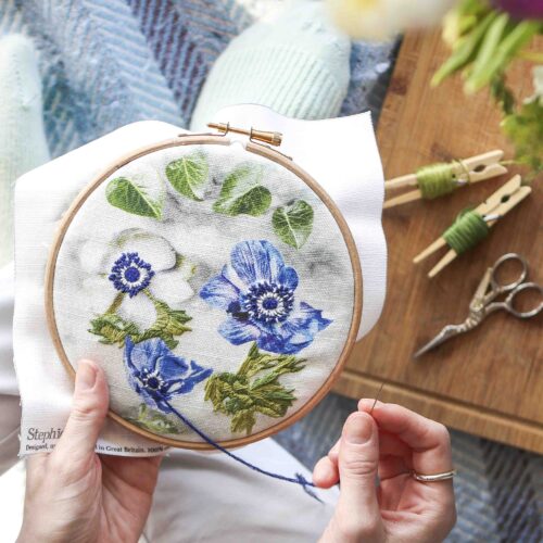 Floral Stitch Kit StephieAnn