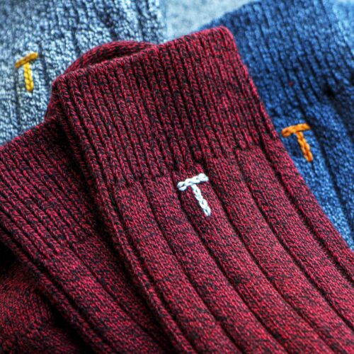 Men's personalised letter socks men's gift set