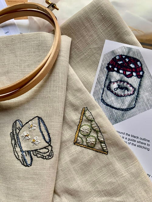 StephieAnn Design Embroidery stitch kit