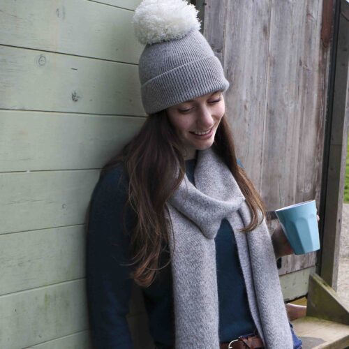 Cashmere Hat and Scarf Gift Set