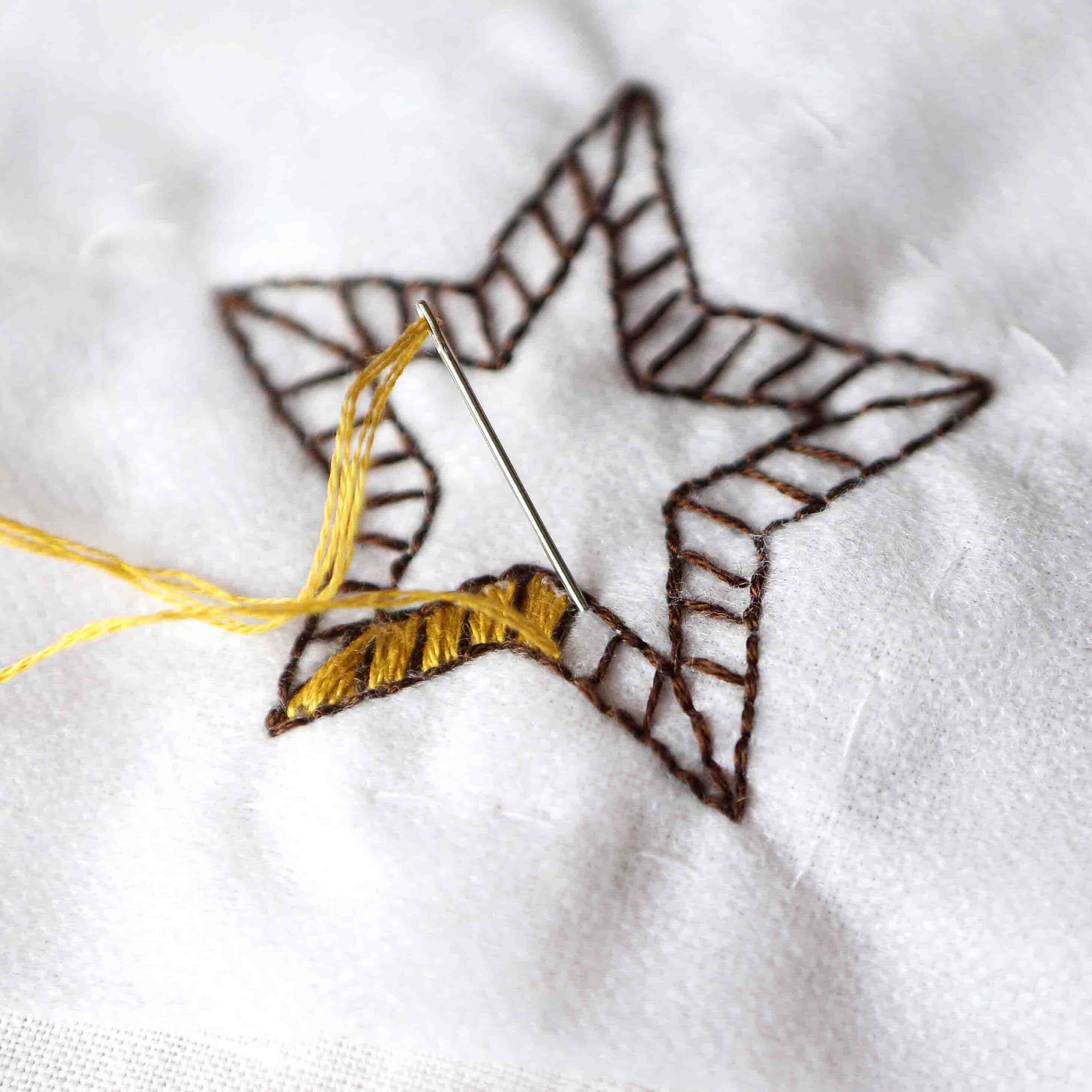 StephieAnn Embroidery Your Own Christmas Napkins