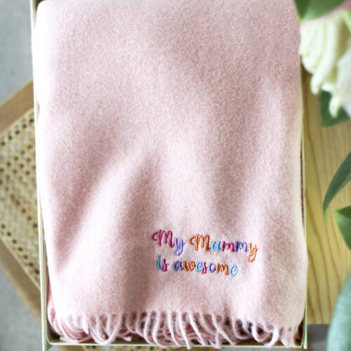Personalised Message Cashmere Scarf Gift