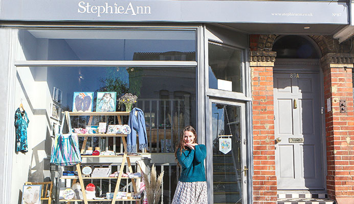 StephieAnn Shop Brighton and Hove Textile Studio