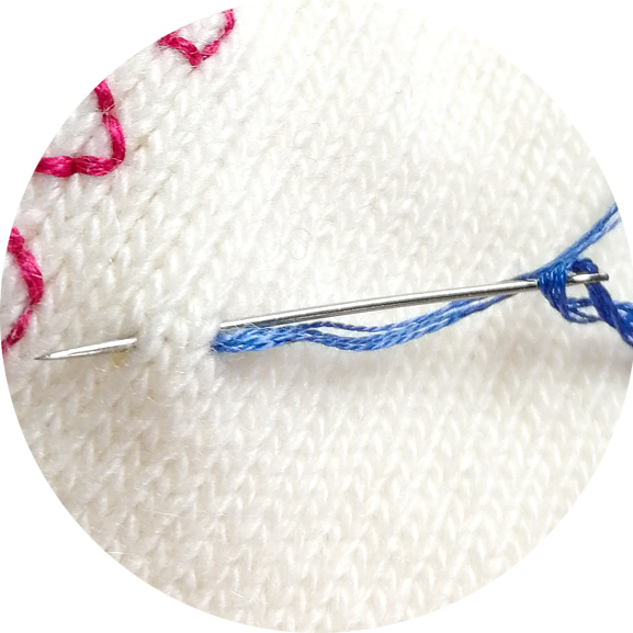 How to stitch a lazy daisy StephieAnn