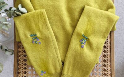 How to Upcycle Clothing with Visible Mending Embroidery